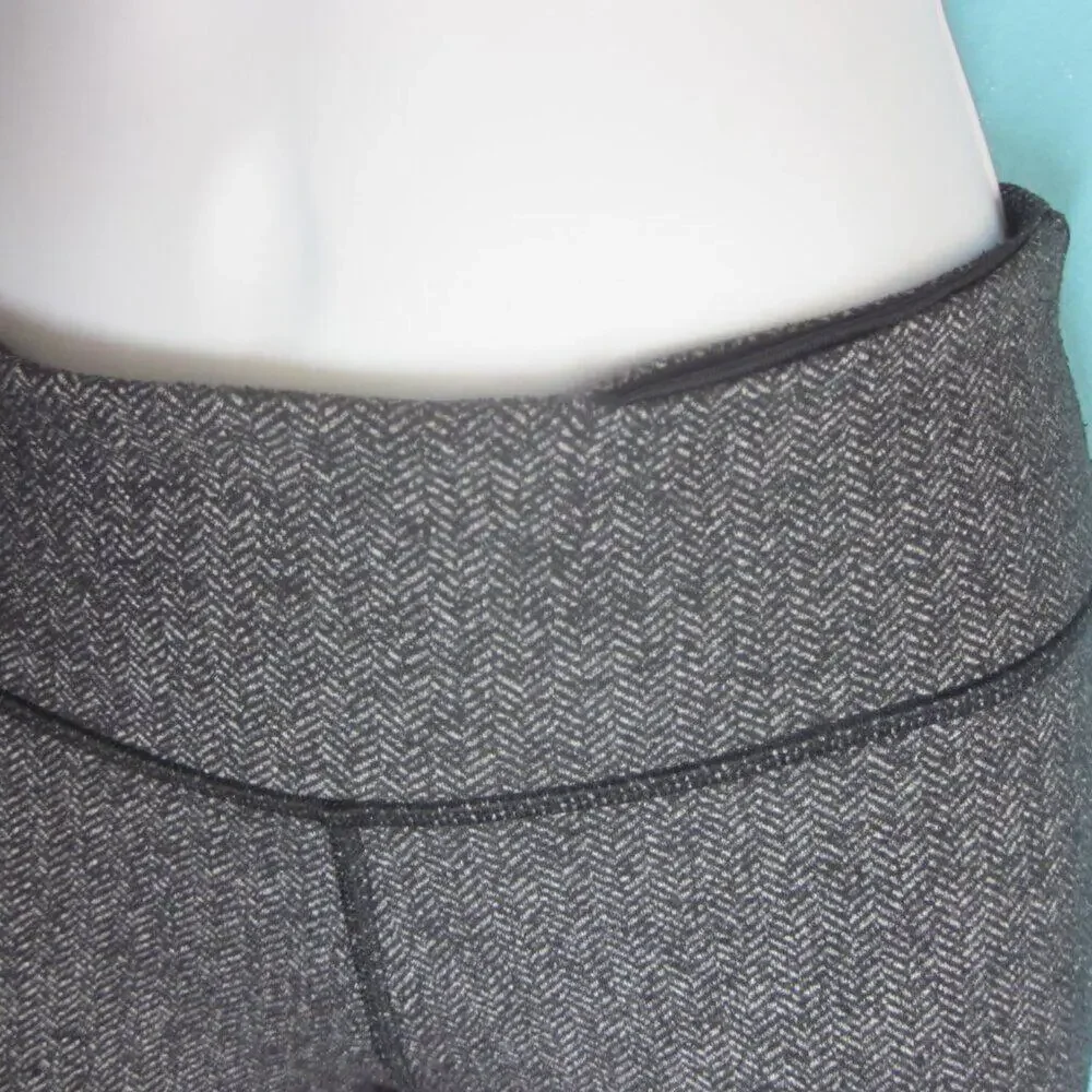 Lululemon Womens Size 2 Long Herringbone Wunder Under Long High Rise Tights